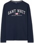 Gant NHCT T-Shirt Long Sleeve Avond Blauw
