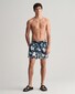 Gant Oleander Pattern Swim Shorts Avond Blauw