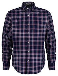 Gant Organic Cotton Archive Oxford Check Overhemd Classic Blue