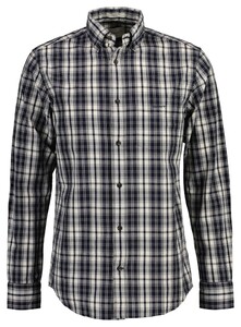 Gant Organic Cotton Archive Poplin Plaid Button-Down Overhemd Cream