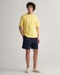 Gant Organic Cotton Uni Subtle Icon Embroidery T-Shirt Light Mustard Yellow
