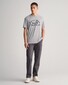 Gant Original Sportswear Graphic Short Sleeve T-Shirt Grey Melange