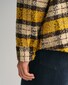 Gant Oversized Bouclé Check Shirt Sunflower Yellow