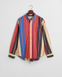 Gant Oversized Seersucker Stripe Overhemd Multicolor