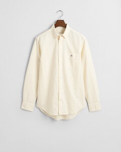 Gant Oxford Banker Stripe Button Down Shirt Burnt Wheat