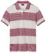 Gant Oxford Polo met 4 Color Stripe Poloshirt Rose Red