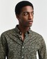 Gant Paisley Pattern Button-Down Overhemd Tartan Green-Brown