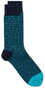 Gant Pin Stripe Socks Sokken Turquoise