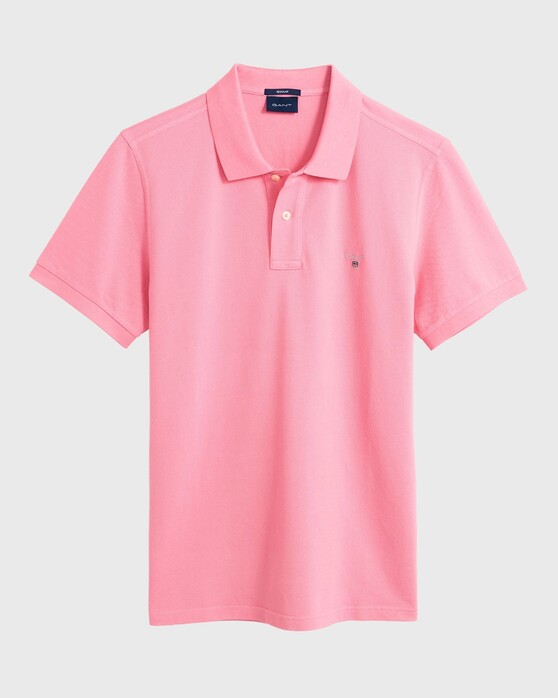 Gant Piqué Polo Poloshirt Pink Rose