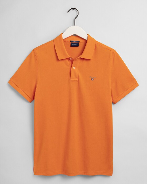 Gant Piqué Polo Poloshirt Russet Orange
