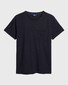 Gant Piqué Short Sleeve T-Shirt Avond Blauw