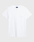 Gant Piqué Short Sleeve T-Shirt White