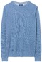 Gant Piqué Sweater Ronde Hals Pullover Denim Blue