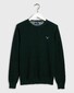 Gant Piqué Sweater Ronde Hals Pullover Green
