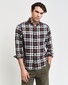 Gant Plaid Flanel Button-Down Overhemd Cacao