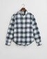 Gant Plaid Flanel Button-Down Overhemd Fresh Blue