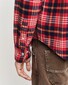 Gant Plaid Flanel Button-Down Overhemd Ruby Red