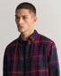Gant Plaid Flanel Check Button Down Overhemd Plumped Red