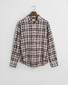 Gant Plaid Flannel Button-Down Shirt Cream