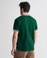 Gant Popcorn Texture Piqué Short Sleeve Polo Deep Forest Green