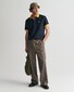 Gant Popcorn Texture Piqué Short Sleeve Poloshirt Evening Blue