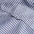 Gant Popeline Striped Fitted Banker Shirt Overhemd Donker Blauw