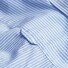 Gant Popeline Striped Fitted Banker Shirt Overhemd Licht Blauw