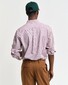 Gant Poplin Banker Stripe Button Down Overhemd Wijnrood