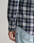 Gant Poplin Check Button Down Overhemd Classic Blue