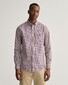 Gant Poplin Micro Gingham Check Button Down Overhemd Plumped Red