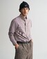 Gant Poplin Micro Gingham Check Overhemd Plumped Red