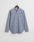 Gant Poplin Micro Gingham Check Shirt College Blue