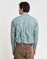 Gant Poplin Stripe Button Down Overhemd Deep Forest Green