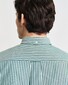 Gant Poplin Stripe Button Down Overhemd Deep Forest Green