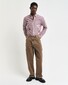 Gant Poplin Stripe Button Down Overhemd Wijnrood