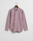 Gant Poplin Stripe Button Down Overhemd Wijnrood