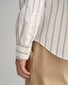 Gant Poplin Stripe Button Down Overhemd Wit