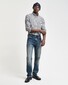 Gant Poplin Stripe Button Down Overhemd Zwart