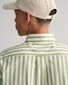 Gant Poplin Stripe Button Down Shirt Foliage Green