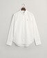 Gant Poplin Uni Slim Button Down Subtle GANT Shield Embroidery Overhemd Wit