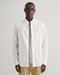 Gant Poplin Uni Slim Button Down Subtle GANT Shield Embroidery Shirt White