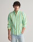 Gant Poplin Wide Stripe Classic Button Down Overhemd Lagoon Blue