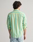 Gant Poplin Wide Stripe Classic Button Down Overhemd Lagoon Blue