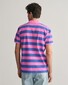 Gant Premium Cotton Heavy Washed Stripe Polo Clear Pink