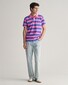 Gant Premium Cotton Heavy Washed Stripe Polo Clear Pink