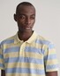 Gant Premium Cotton Heavy Washed Stripe Polo Fresh Blue