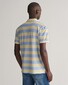 Gant Premium Cotton Heavy Washed Stripe Polo Fresh Blue