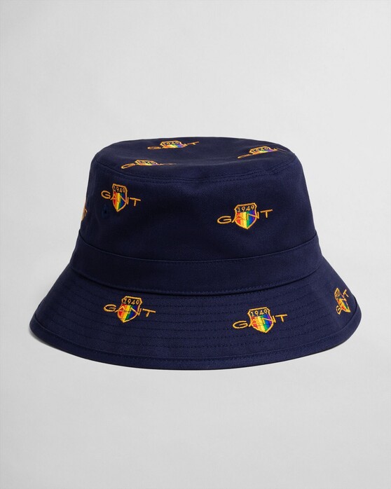 Gant Pride Bucket Hat Cap Classic Blue