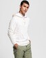 Gant Pure Prep Knitted Hoodie Pullover Eggshell