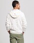 Gant Pure Prep Knitted Hoodie Pullover Eggshell